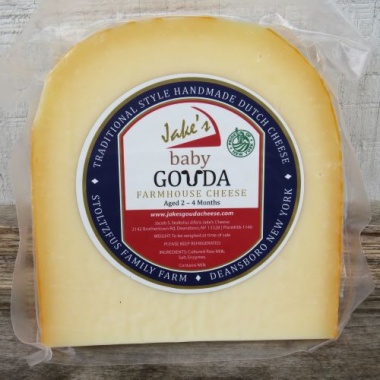 Cheese, Gouda Baby - 8 oz - JAKE'S GOUDA